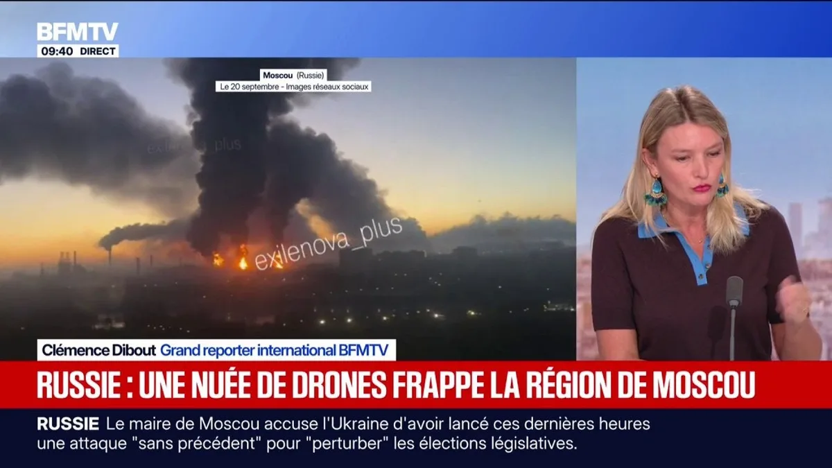 La défense anti-aérienne russe a abattu depuis samedi plus de 1.600 drones dont "450 se dirigeaient vers Moscou