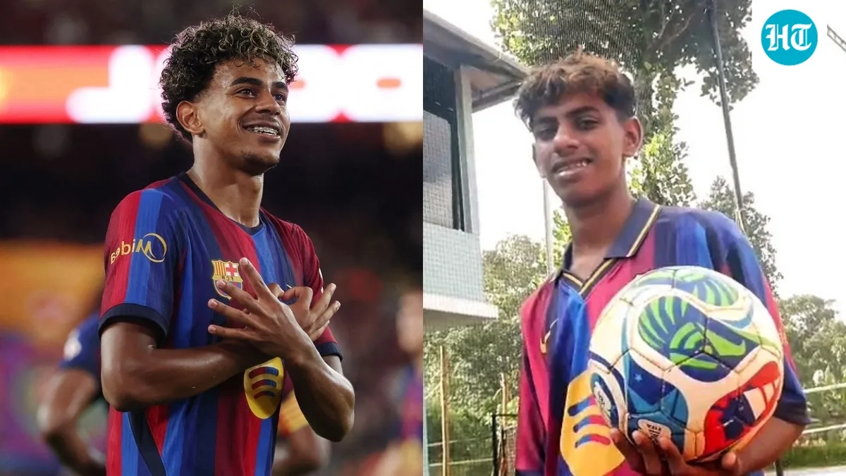 Barcelona star Lamine Yamal's 'lookalike', also a footballer, found in Kerala; teen goes viral