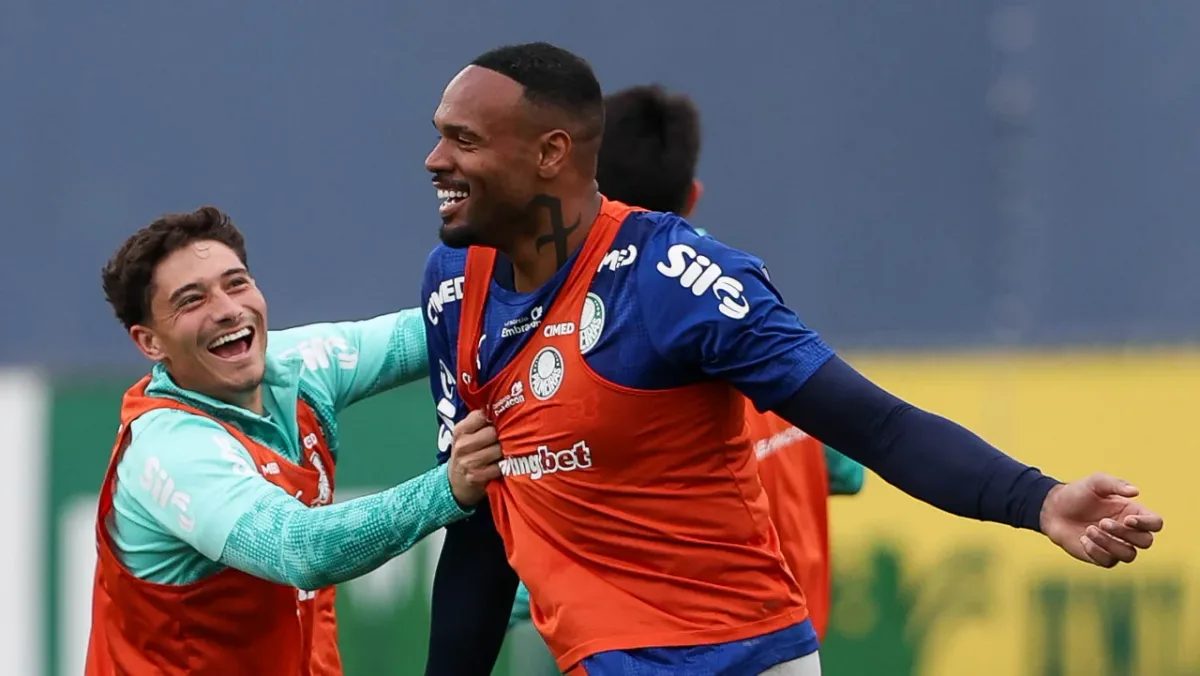 Confira as fotos do treino do Palmeiras desta terça-feira
