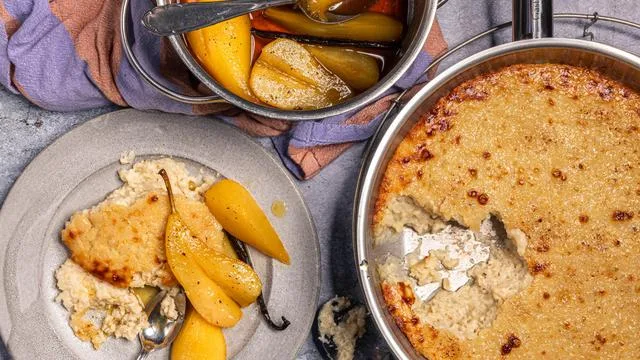 Milchreis mit Birnen: Für alle, die sich an kühlen Herbsttagen etwas Gutes tun wollen