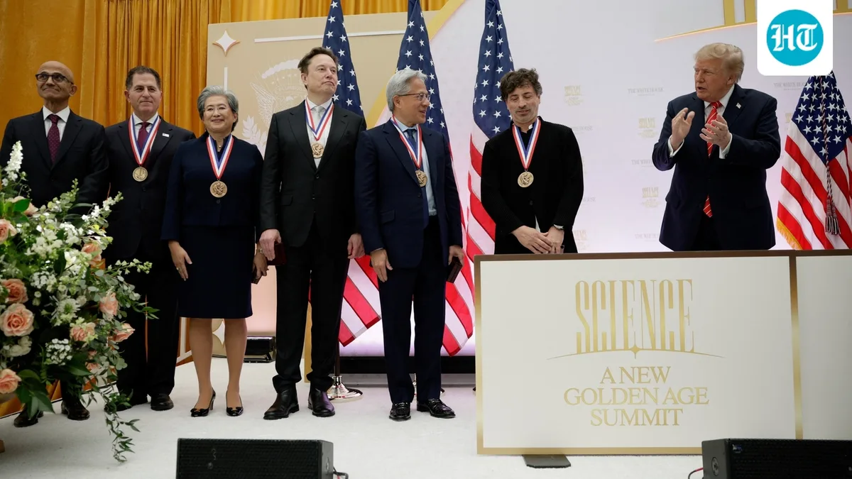 6 leaders received awards as ‘America’s greatest living innovators’ from Donald Trump. Only 1 is US-born