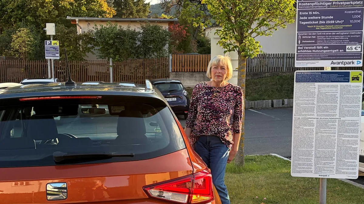Immer wieder Ärger auf Kamera-Parkplätzen - Rentnerin zahlte fürs Parken – trotzdem Inkasso