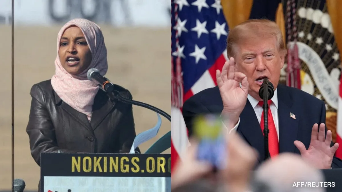 US Lawmaker And Trump Critic Ilhan Omar Raided, Vows She Won't "Be Silenced"
