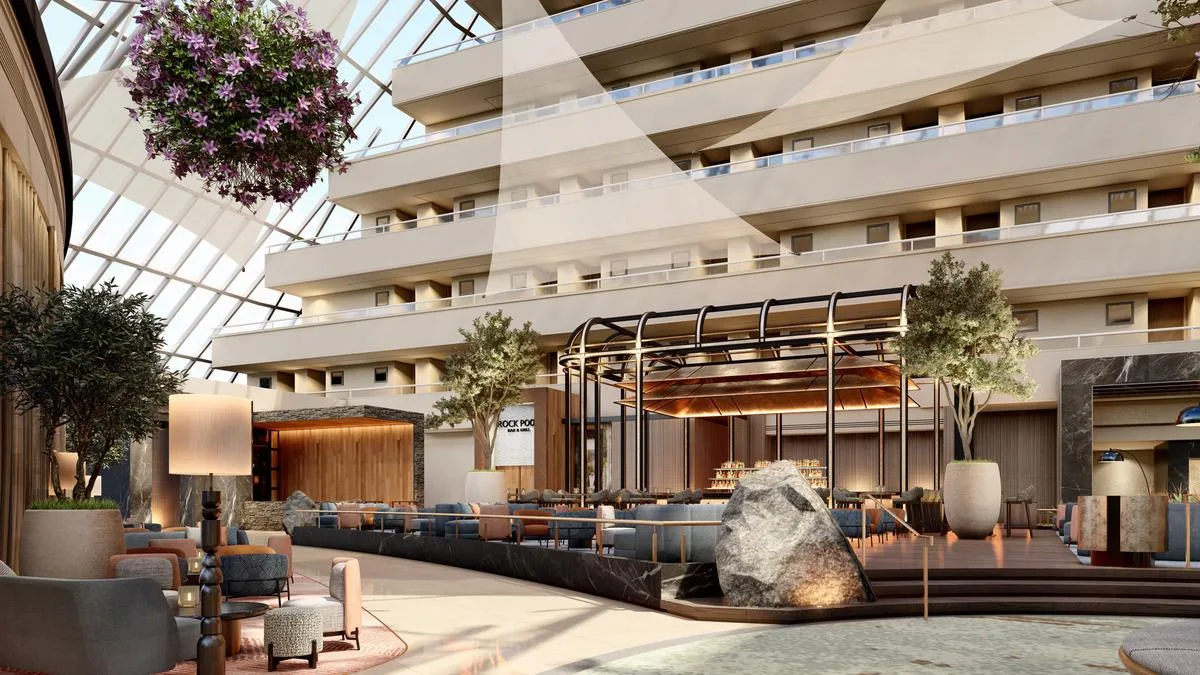Crown Metropol’s iconic 12-storey atrium set for makeover with new dining, bar, entertainment precinct by 2027
