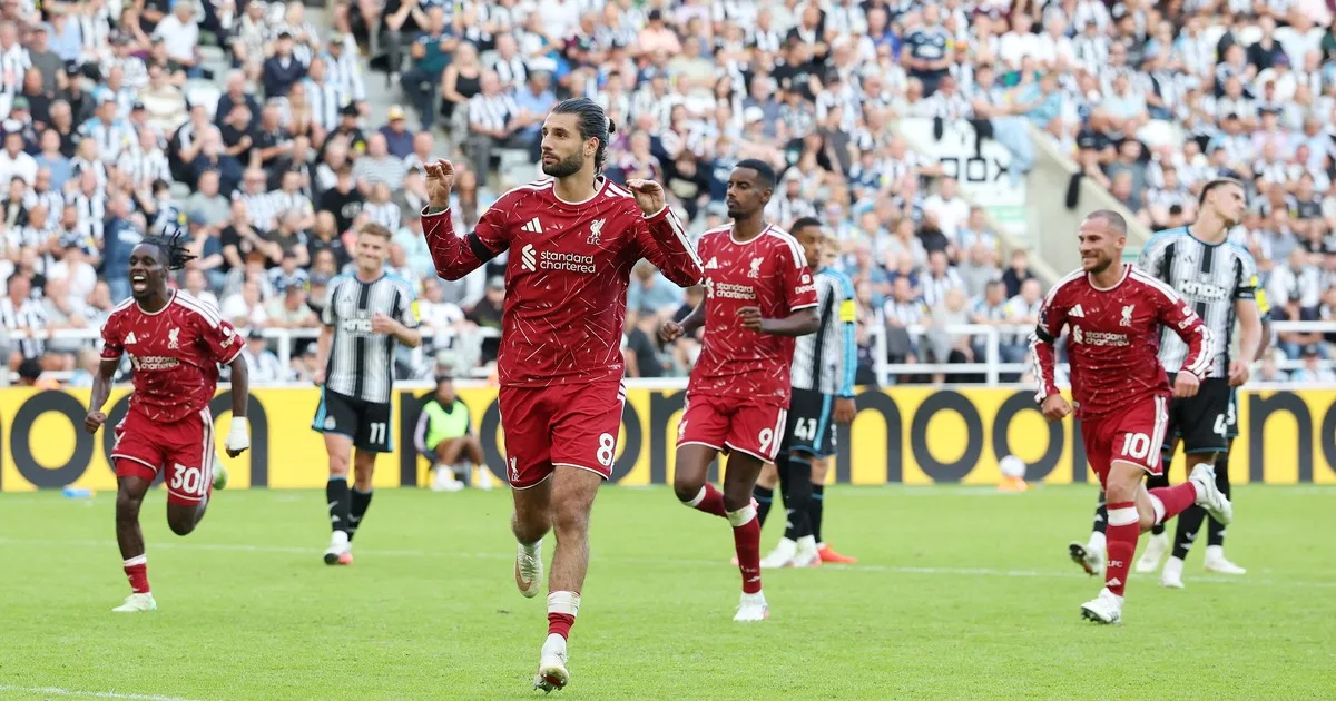 Liverpool rescató un empate agónico ante el Newcastle: pocos minutos de Alexis Mac Allister
