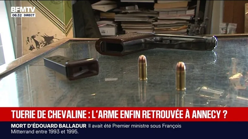 Tuerie de Chevaline: des analyses en cours après la découverte d'une arme dans le lac d'Annecy