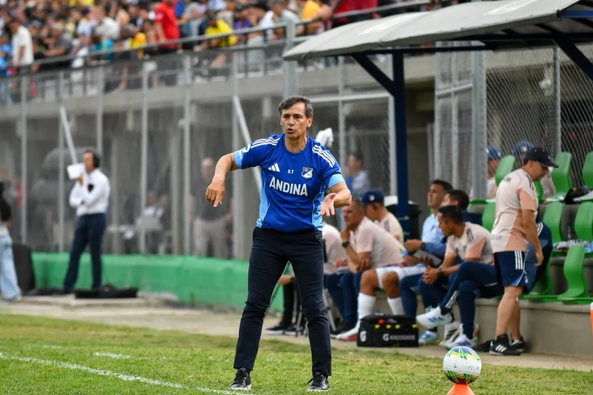 Fabián Bustos no sigue más en Millonarios: esto pasó con el entrenador argentino en el equipo azul