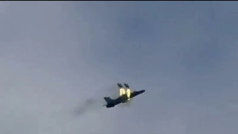 RAF jet crashes in Wales