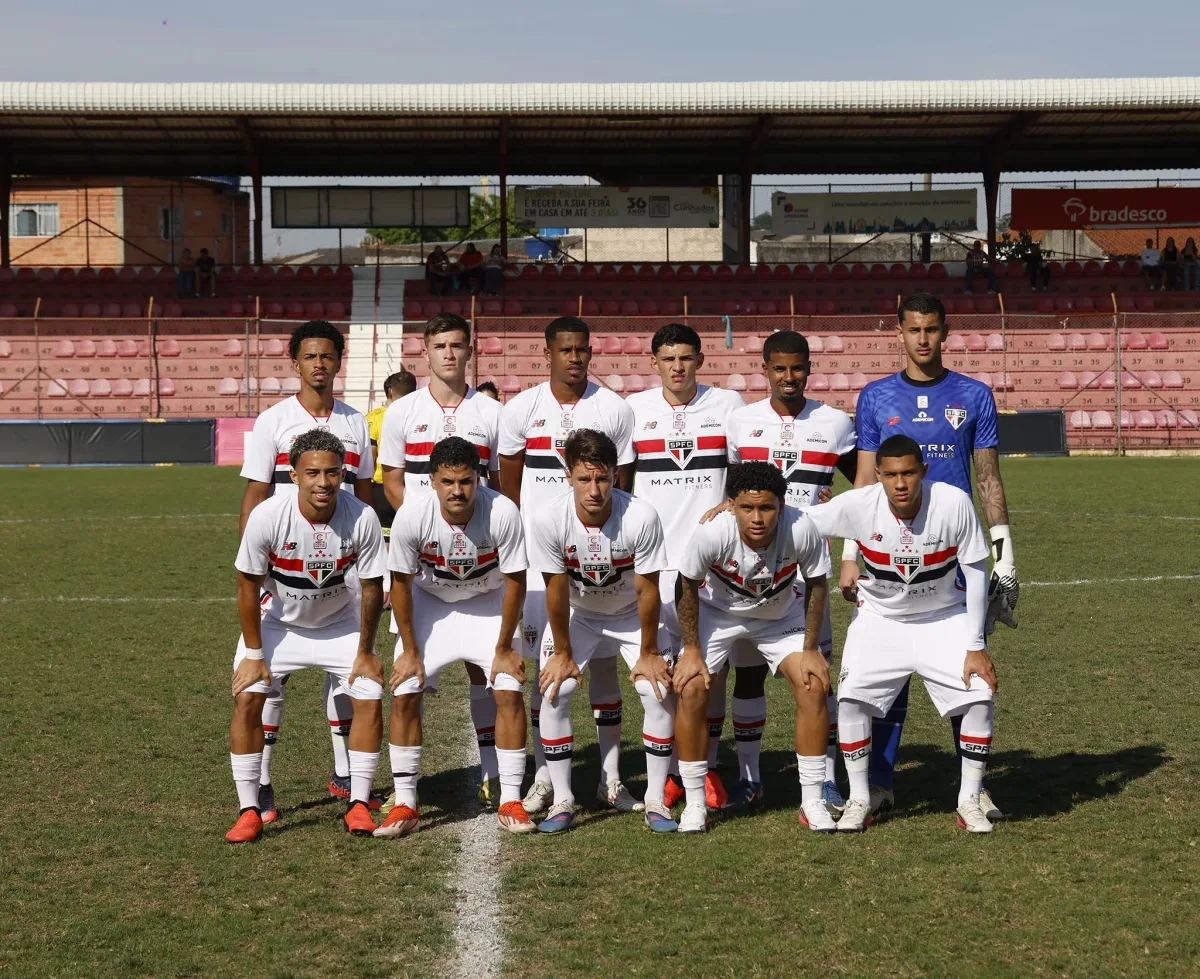 São Paulo x Paulinense: confira onde assistir ao jogo pelo Paulista sub-20