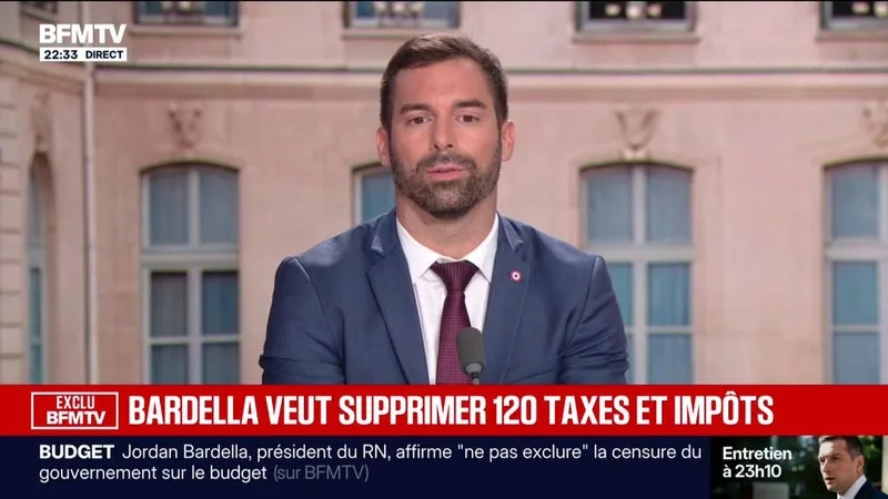 Présidentielle: "Il faut prendre les sondages avec beaucoup d'humilité, beaucoup de distance", déclare Julien Odoul, porte-parole du RN