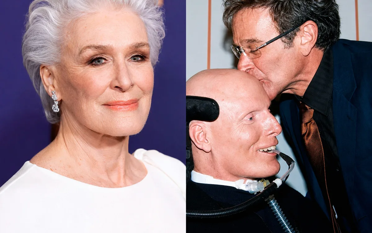 Glenn Close, actriz: "Honestamente, creo que Robin Williams seguiría vivo si todavía estuviera entre nosotros Christopher Reeve"