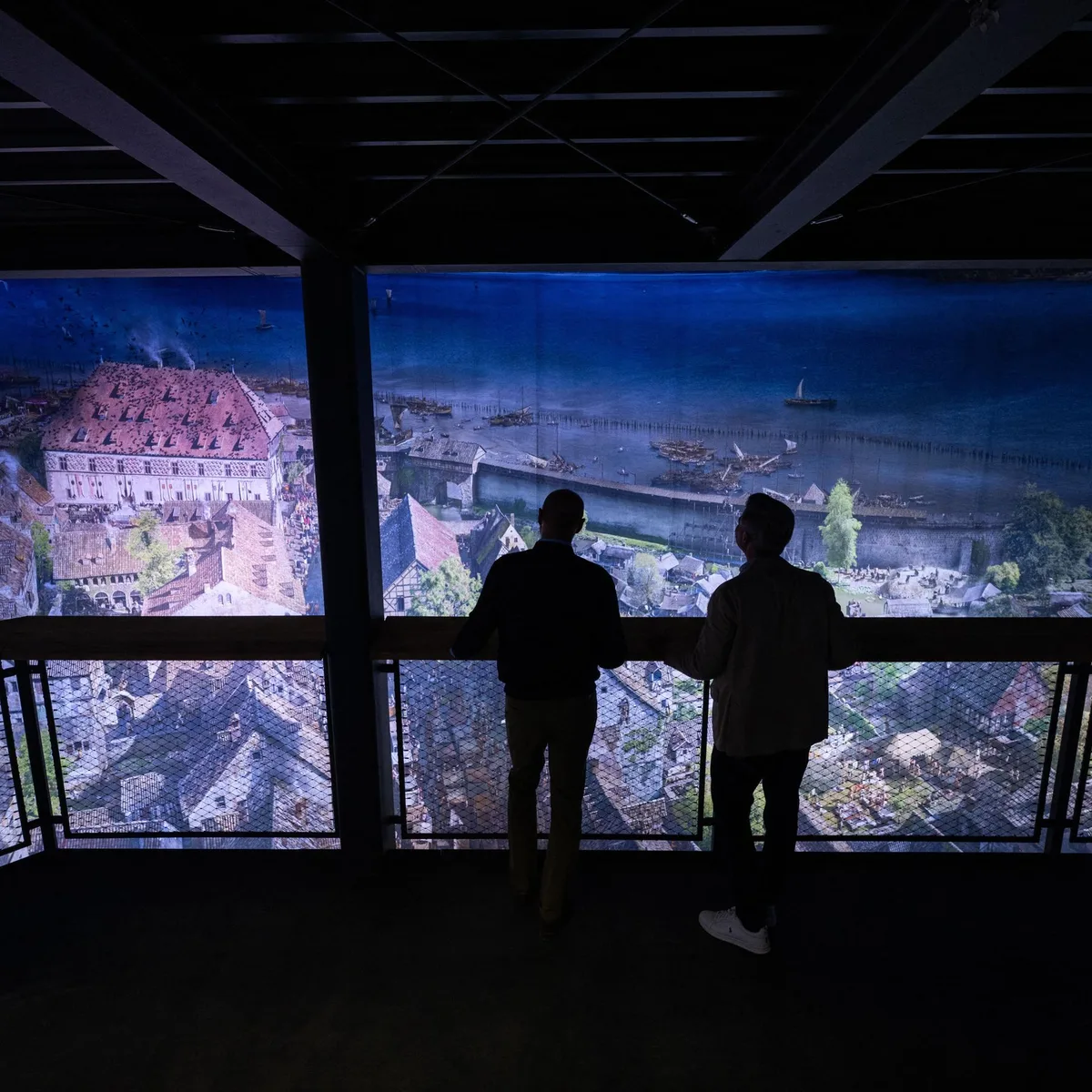 Asisi-Panorama - 30 Meter hohes Rundbild zeigt Konstanz zur Zeit des Mittelalters