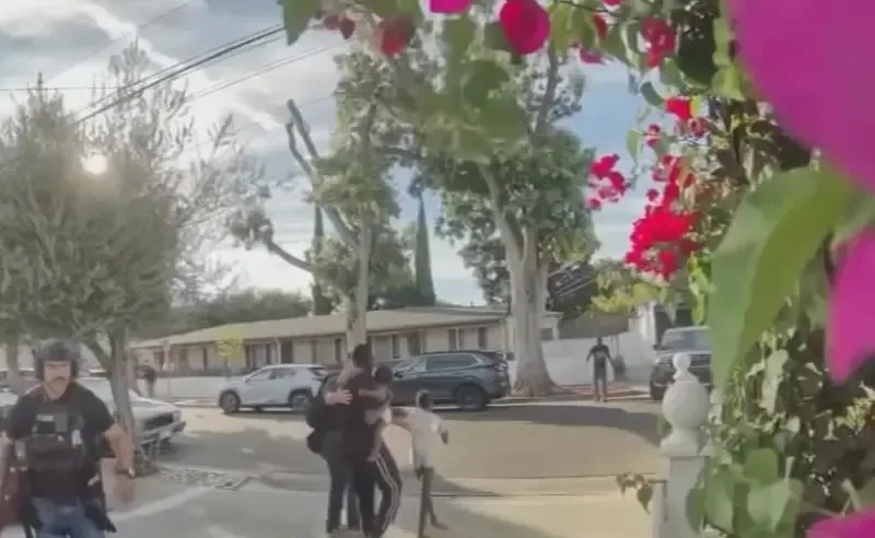 El tiroteo que terminó con un policía herido y un sospechoso muerto en California