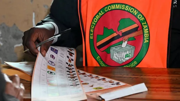 Zambia's president re-elected to 2nd term following election-night violence