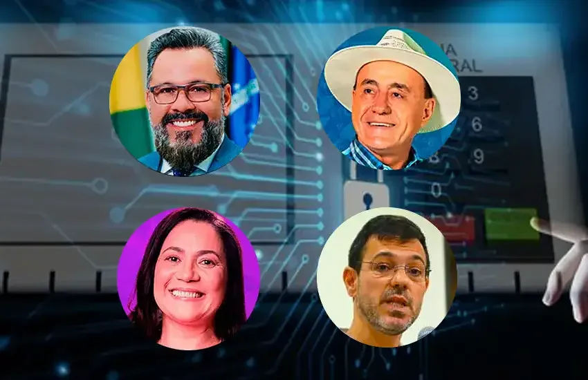 Candidatos ao governo do Acre divulgam agendas para esta segunda