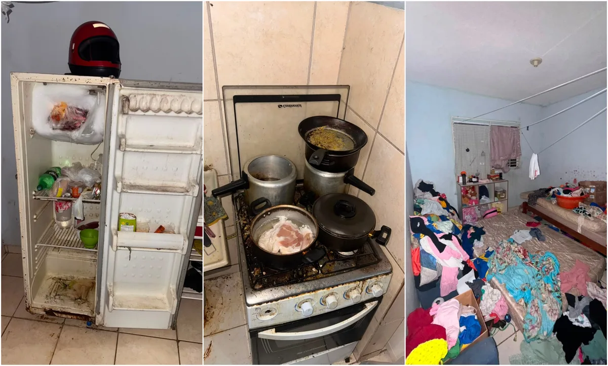 Quatro irmãos são abandonados em apartamento insalubre no Vila Jardim, em Boa Vista