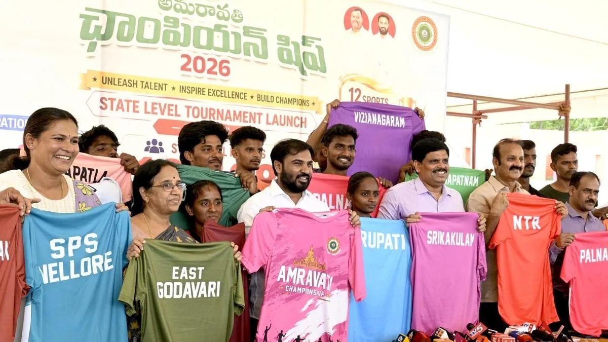 Amaravati Championship 2026: 9,911 athletes in fray for top spots in 12 disciplines