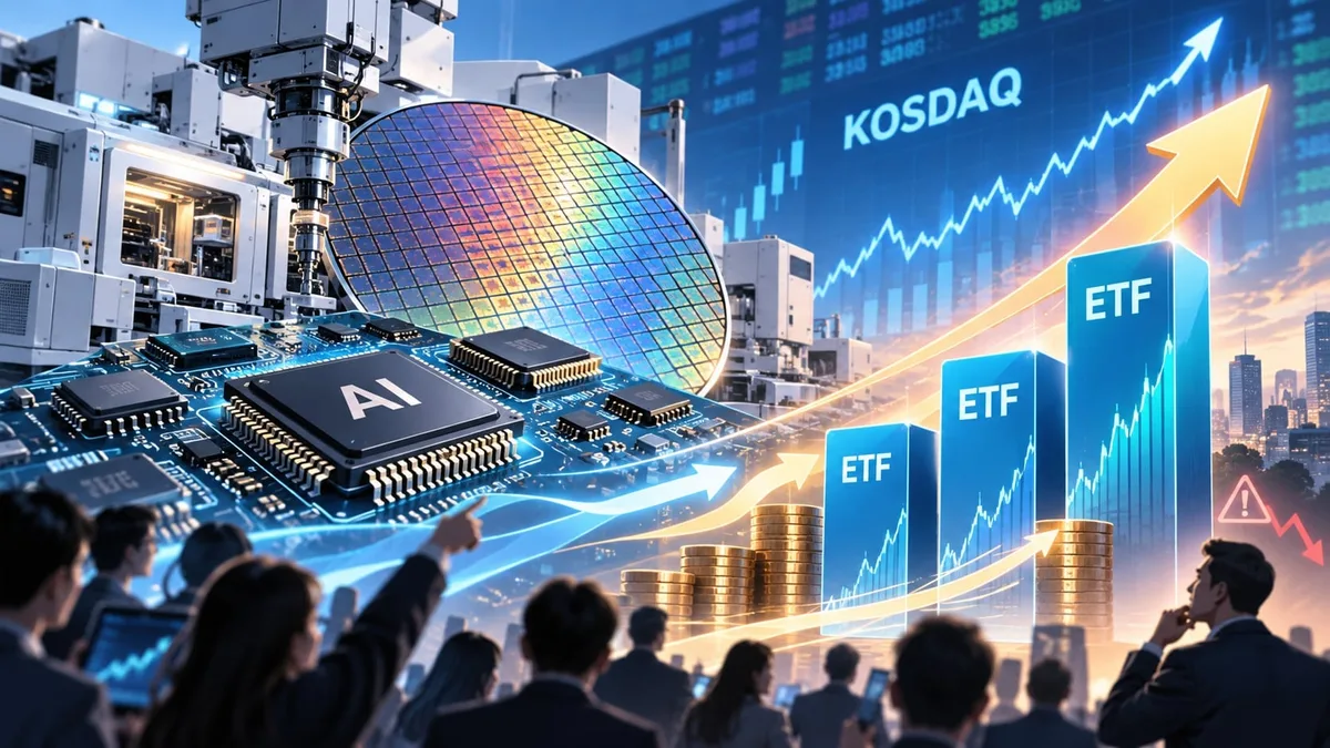 半導体素材・部品・装備ETF、1カ月で20％台上昇
