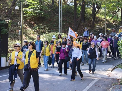 강원 양양서 38선 티모테오길 순례…1천200여명 평화 기원