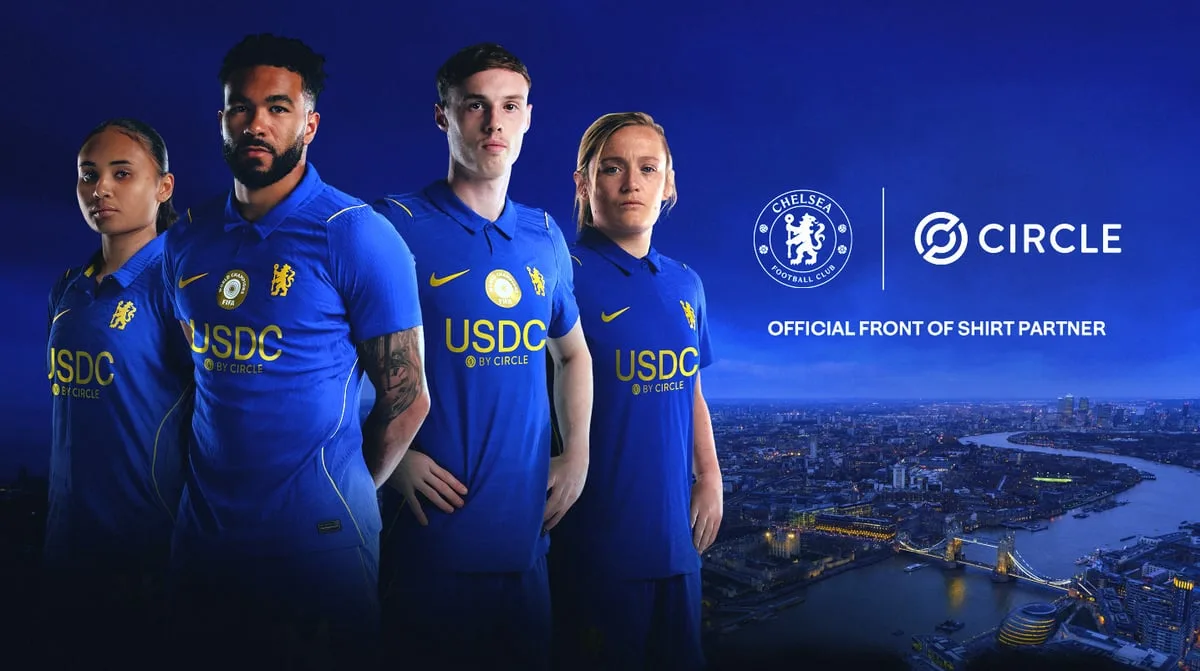 What is USDC by Circle? Chelsea to debut new front-of-shirt sponsor against Brighton today