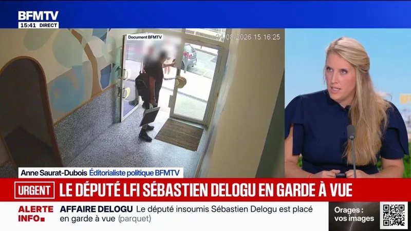 Le député LFI Sébastien Delogu placé en garde à vue après son altercation avec des policiers