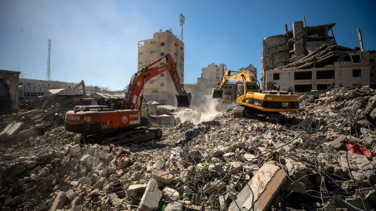 Sechsstöckiges Haus: Tote und Verletzte nach Einsturz von beschädigtem Wohnhaus in Gaza