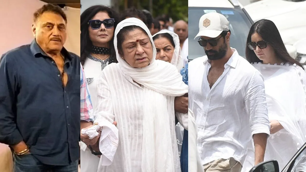 Kuku Kohli funeral: Aruna Irani looks devastated, Vicky-Katrina, Rohit Shetty arrive - PICS