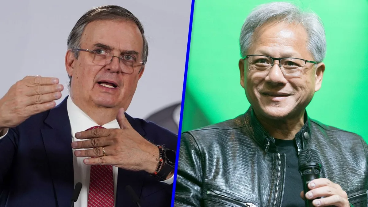 Jensen Huang, CEO de Nvidia, con ganas de visitar México: Ebrard pacta viaje del empresario en el G20