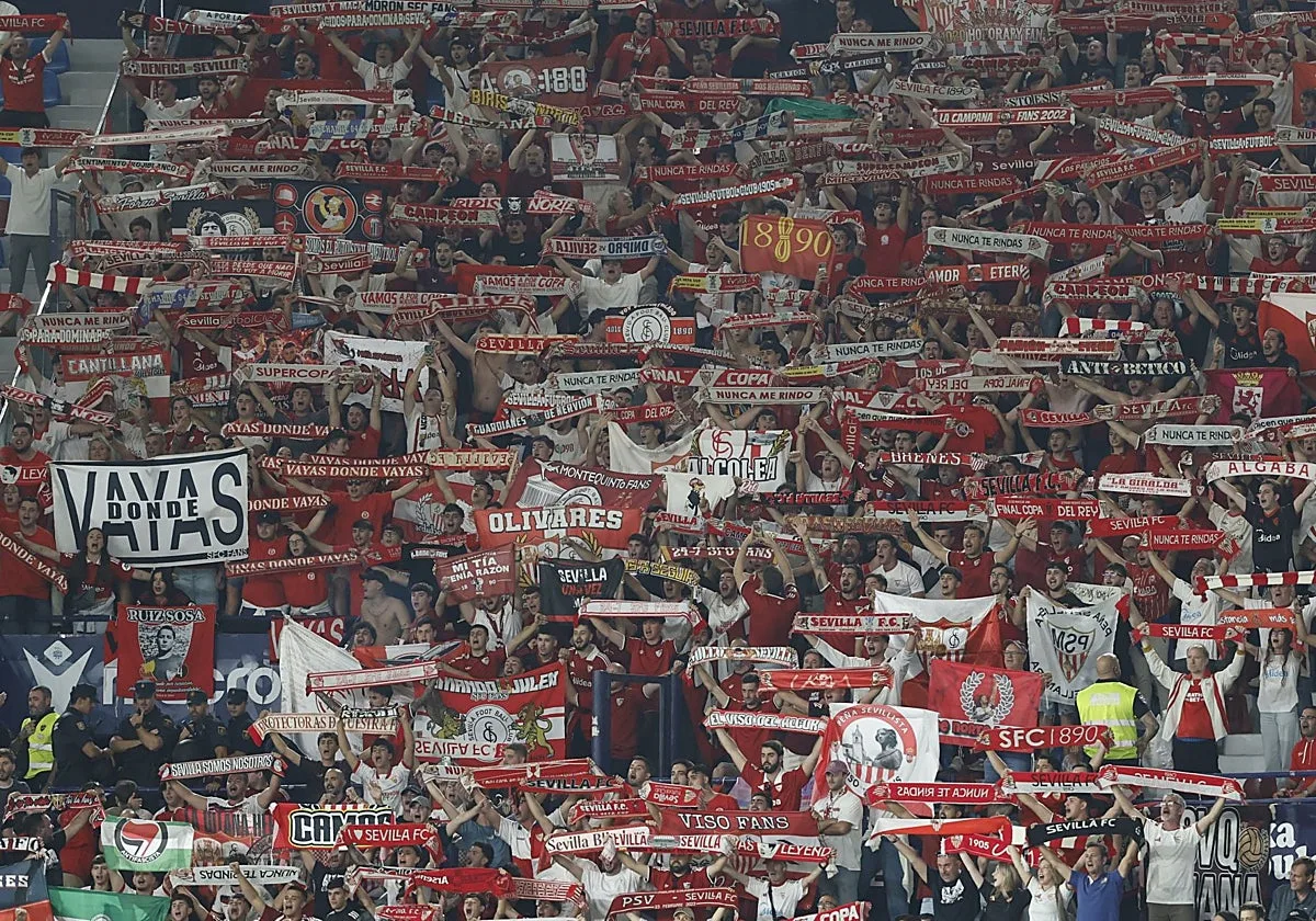 Libertad provisional para los cuatro hinchas del Sevilla FC detenidos en Valencia