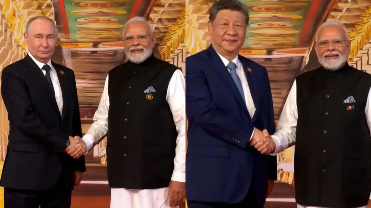 Tamil link at Brics: PM Modi greets leaders before Rameswaram backdrop; Xi stops for a closer look