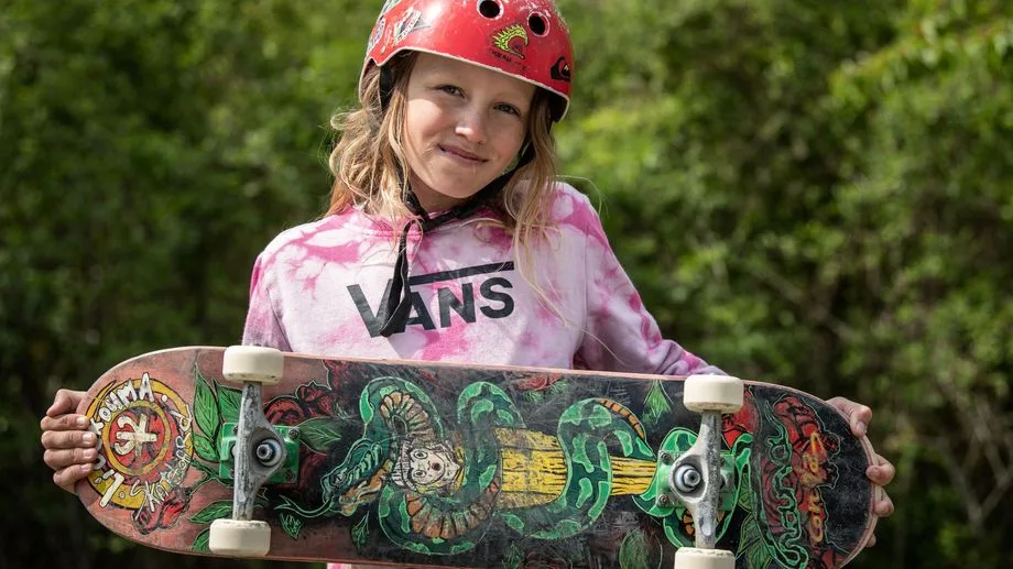 La skateuse Nana Taboulet