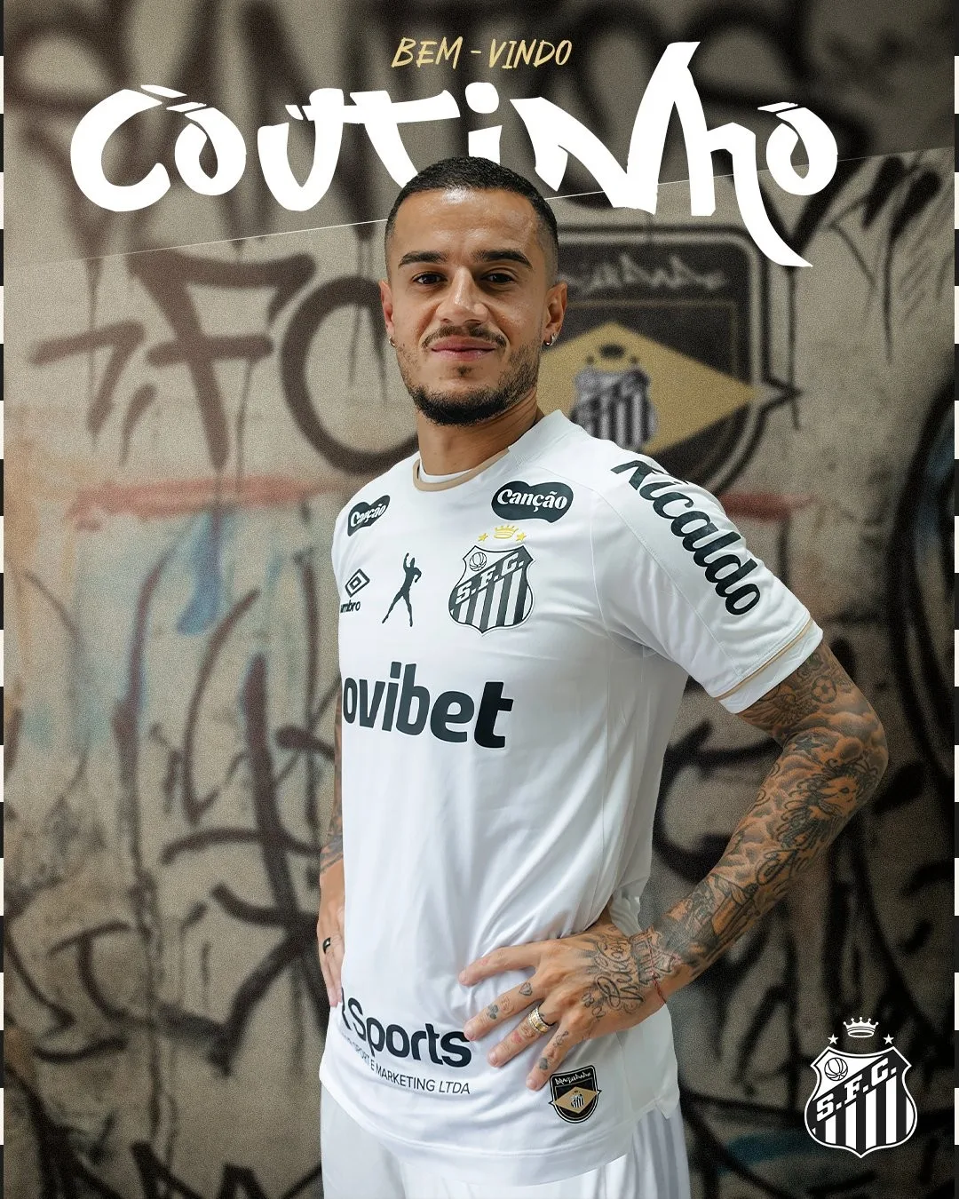 Santos anuncia a contratação de Philippe Coutinho
