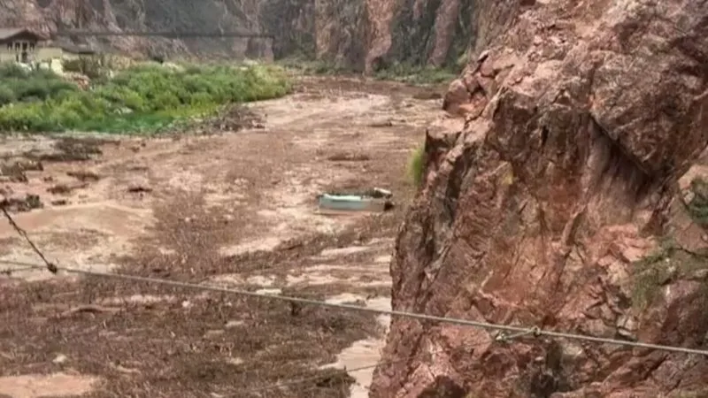 Dozens feared missing after Grand Canyon flash flood