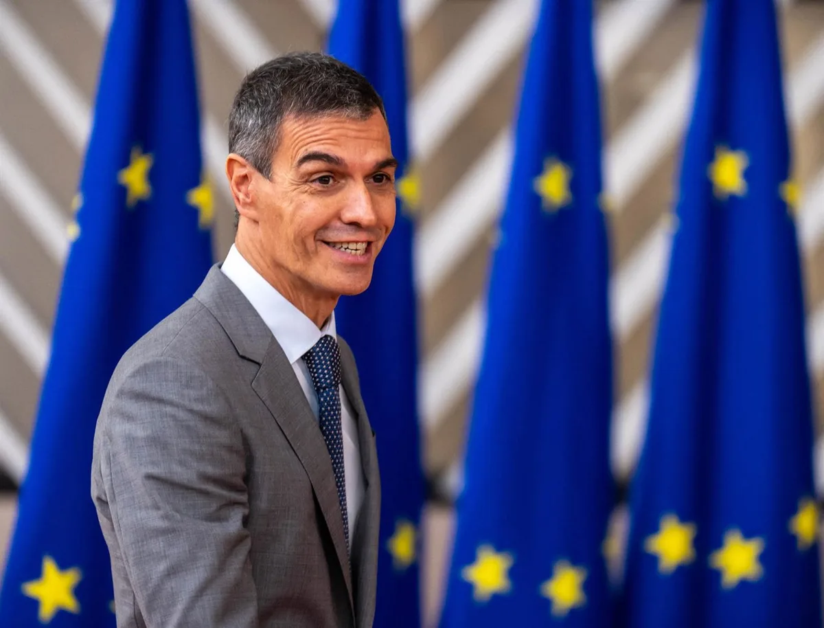 AMP-Sánchez resta importancia al "bla bla bla" de líderes y dice que España es "alumno aventajado" en materia migratoria