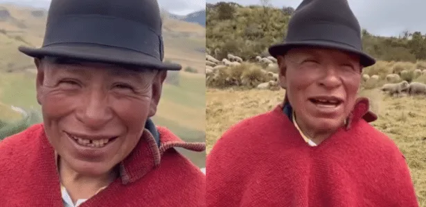 Homem vive a 4.000 metros em casa isolada nas montanhas do Equador
