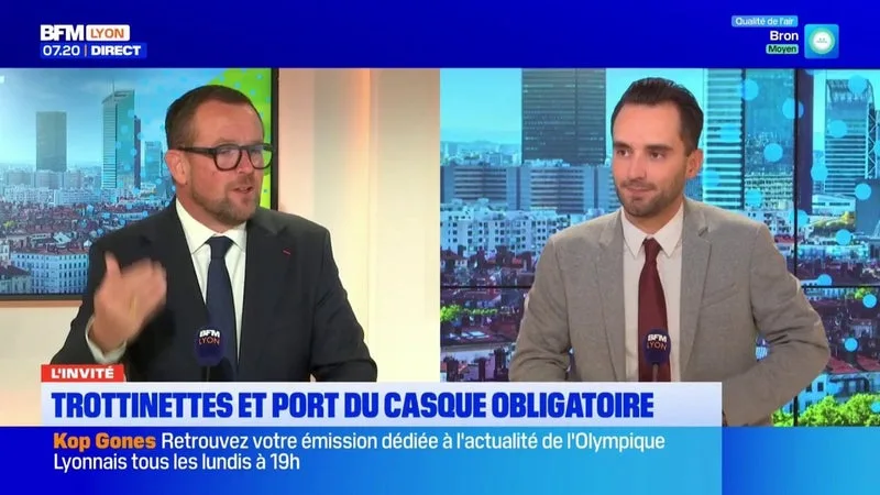 L'invité de Bonjour Lyon du mercredi 14 octobre- Cédric Van Styvendael, maire de Villeurbanne