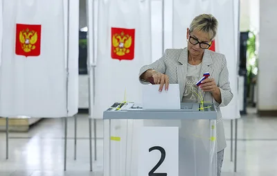 Явка на время завершения первого дня выборов в Госдуму на 21:00 мск составила 29,45%
