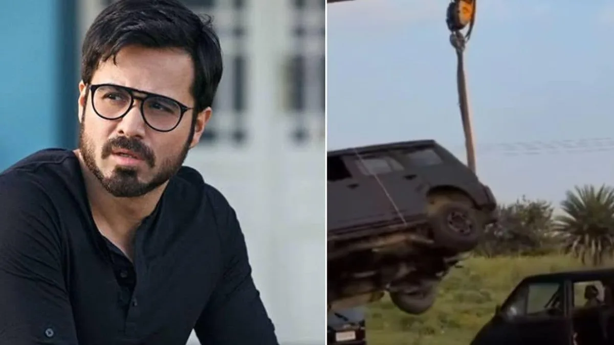 Emraan Hashmi Narrowly Escapes Accident As Car Flips During Gunmaaster G9 Shoot
