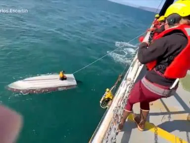 WATCH: Teen rescued by Coast Guard after 3 days lost in the Bering Sea