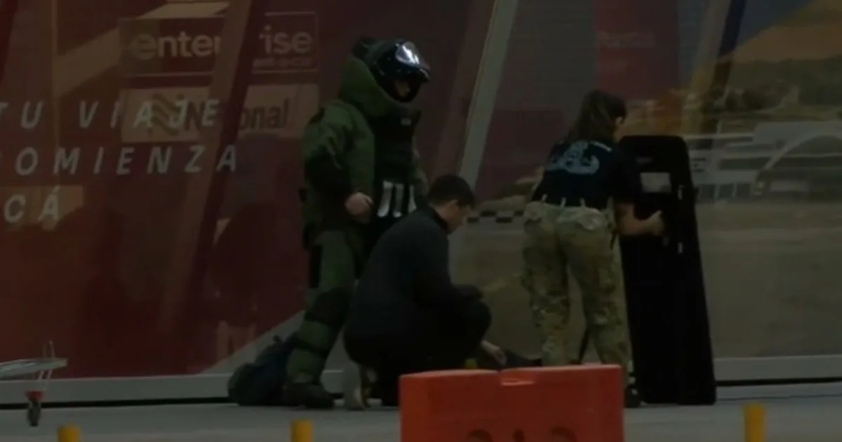 Evacuaron el aeropuerto de Rosario por una valija sospechosa y activaron el protocolo antiexplosivos