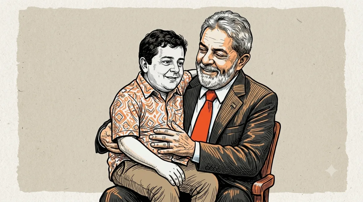 Lulinha orientou Roberta Luchsinger a cobrar empresário investigado pela PF?