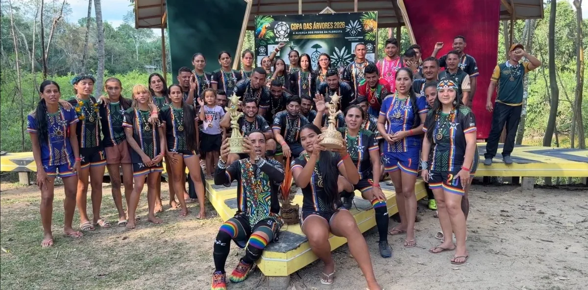 Kuntanawa Futebol Cultural é campeão da 2ª Copa das Árvores, no interior do Acre