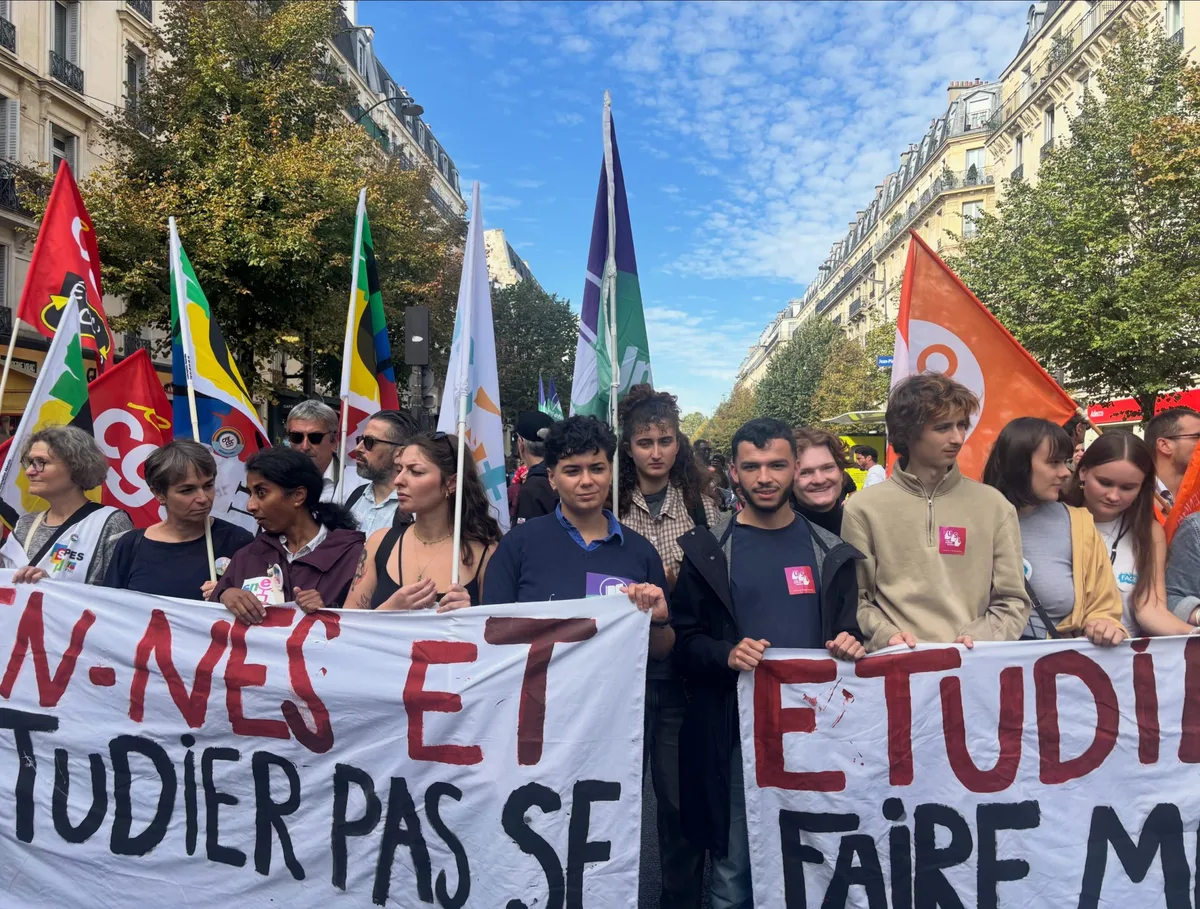 França: estudantes realizam quarta mobilização por melhores condições de ensino