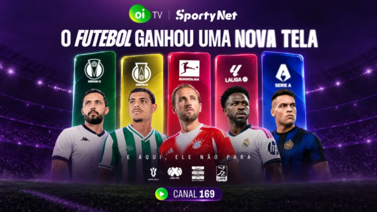 SportyNet chega à Oi TV com futebol 24 horas e pacote extra de canais