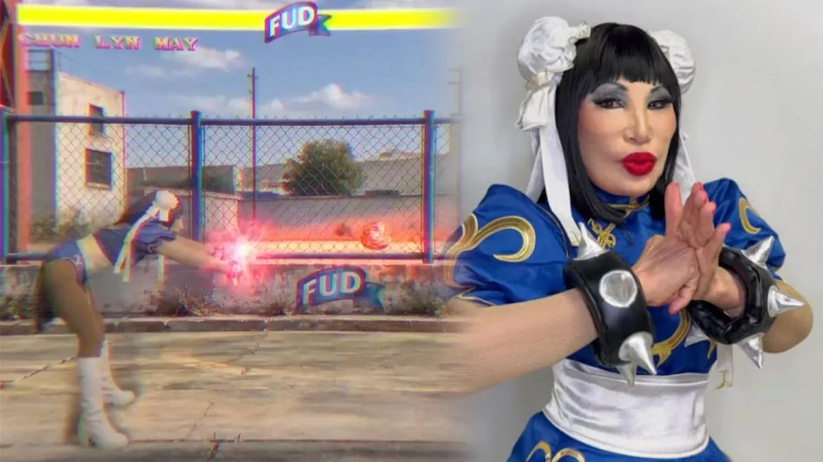 ¡Chun-Lyn May!... el increíble comercial donde la vedette personifica a Chun-Li de Street Fighter (video)