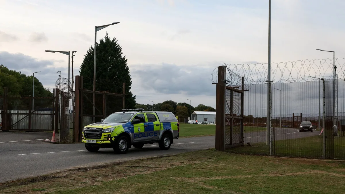 Two Latvian men bailed after arrest at RAF base
