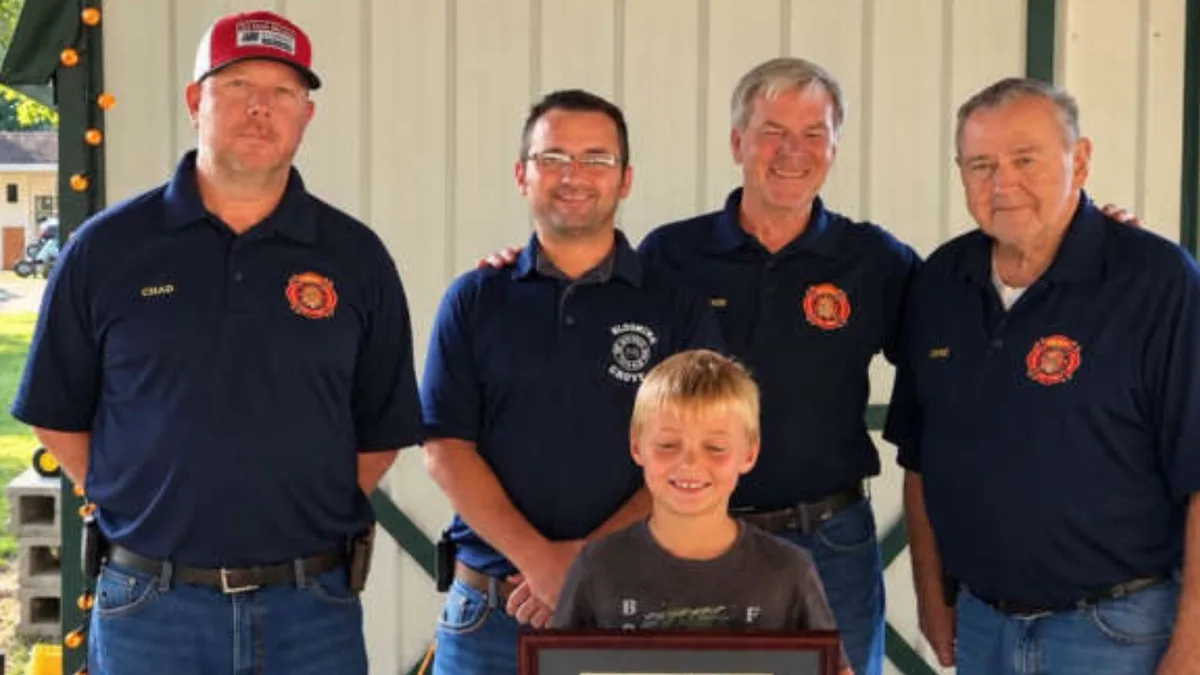 Indiana boy, 8, spots smoking camper and helps prevent larger fire