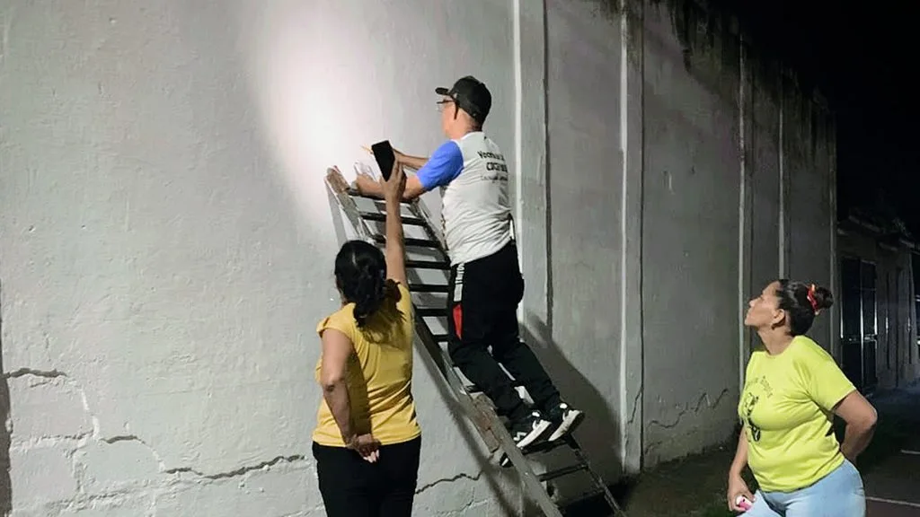 Familiares claman justicia. Mural rinde homenaje a Celly Daniela Monterrey a un mes de su femicidio en Yaracuy
