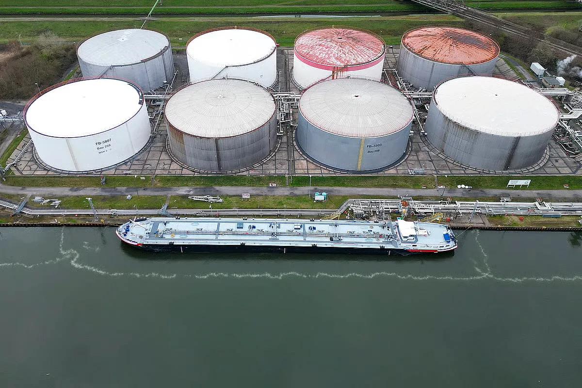 Valor das importações de petróleo dispara 55,8% no segundo trimestre na UE