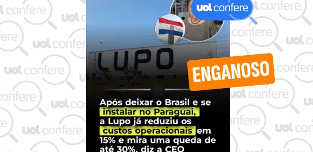 Lupo inaugurou fábrica no Paraguai, mas não deixou o Brasil